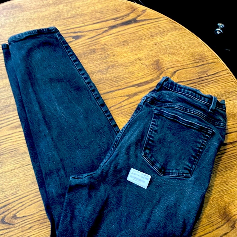 Black jeans size 20 33 length/Just My Size, stretch used in good condition.